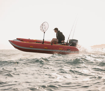 The True Kit inflatable catamarans handle a variety of rough conditions out on the water