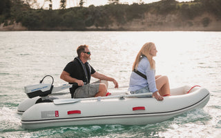 True Kit Navigator catamaran yacht tender