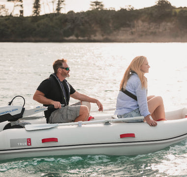 True Kit Navigator catamaran yacht tender