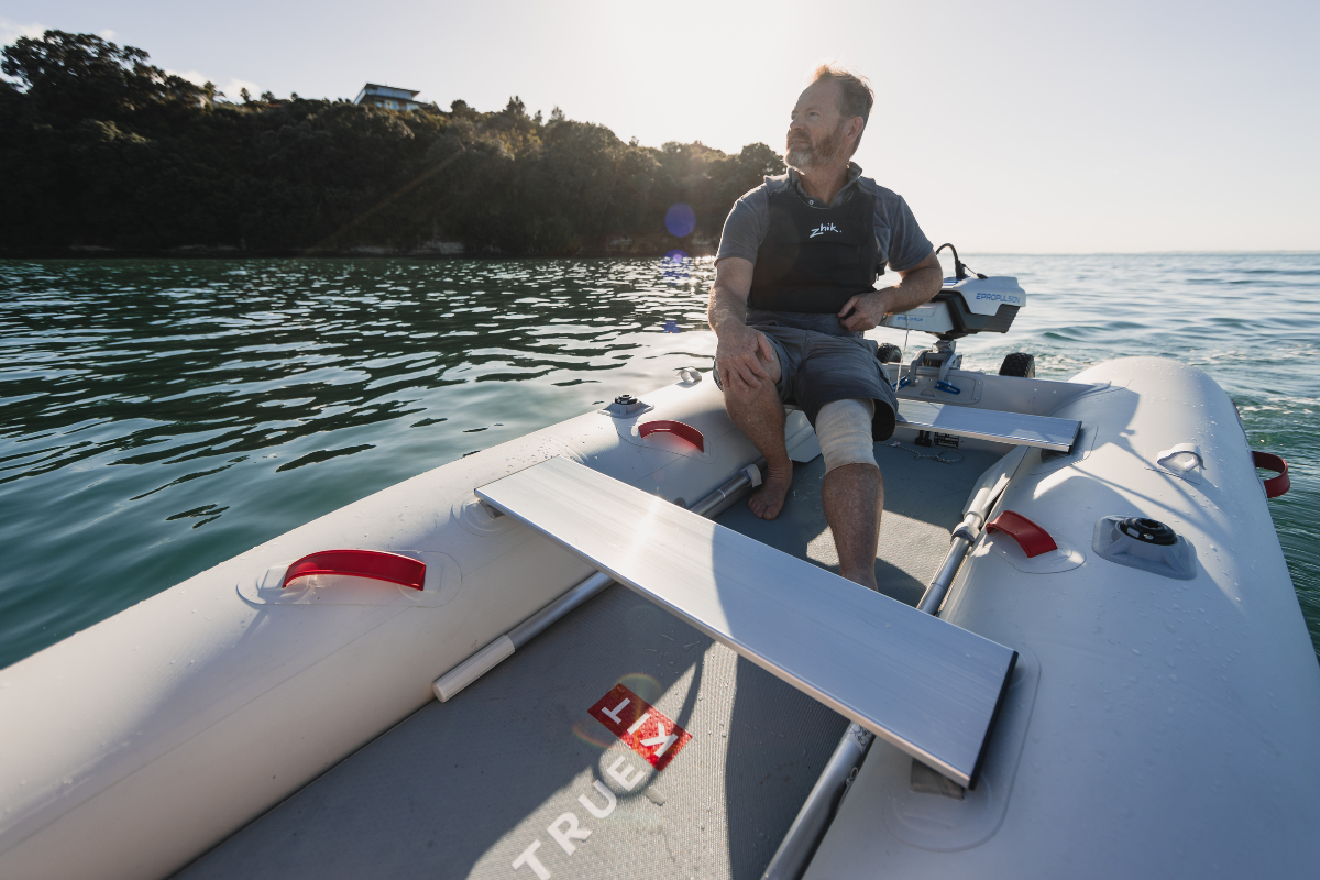 Solo Catamaran Launch Tips | True Kit Inflatable Boat Handling – True ...
