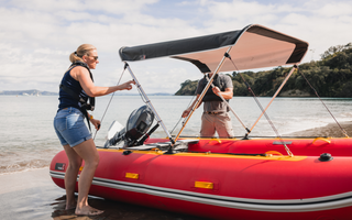 canopy for True Kit inflatable catamaran