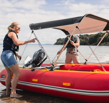 canopy for True Kit inflatable catamaran