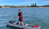 True Kit Tactician 350 fishing kayak