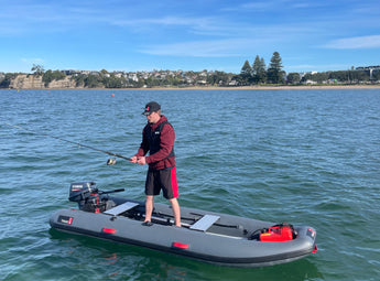 True Kit Tactician 350 fishing kayak