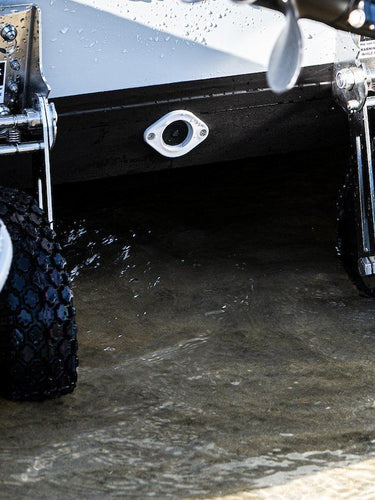 QuickLok Dinghy Wheels with large diameter wheels