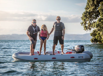 Lightweight Catamaran Yacht Tender - True Kit Navigator