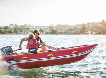 inflatable catamaran landing craft - True Kit Discovery - fast planing design